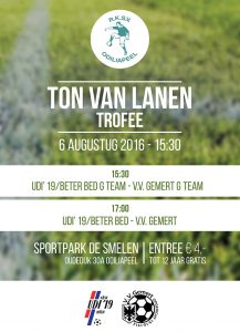 ton van lanen trofee 2016