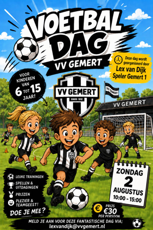 Lex van Dijk voetbaldag