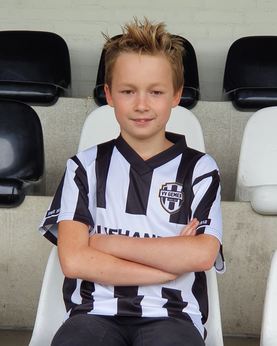 Mats van Schijndel Pupil bij GemertHercules Voetbalvereniging Gemert