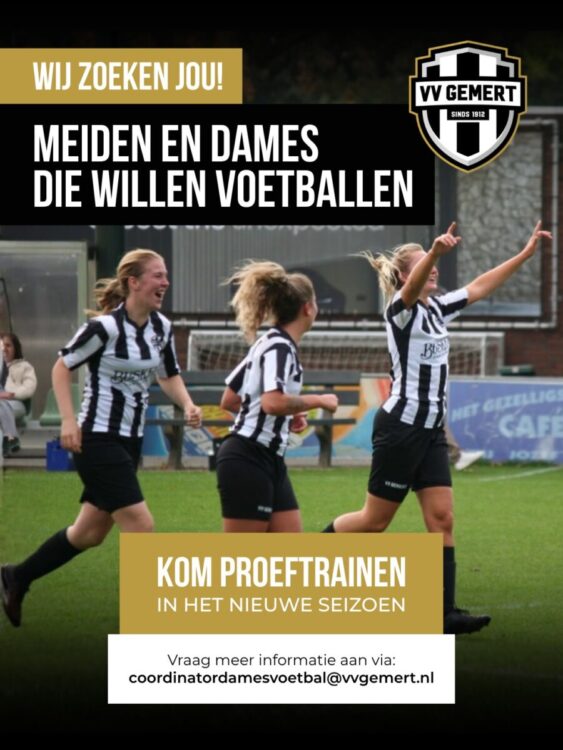 Vrouwenvoetbal - oefentraining 2
